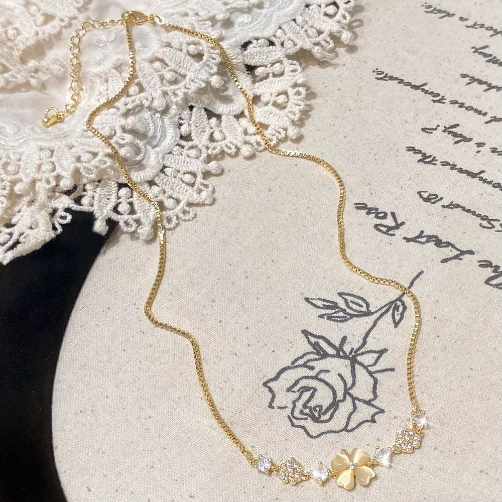 Golden Blossom Necklace