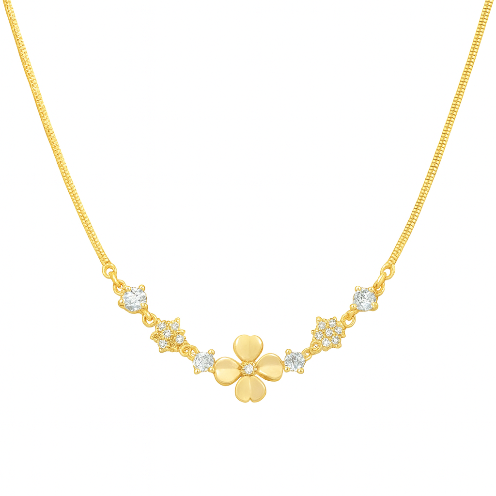 Golden Blossom Necklace