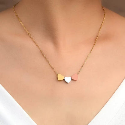 Triple Heart - Necklace