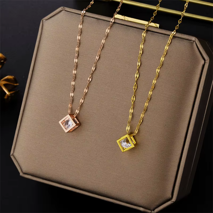 Necklace - Cube