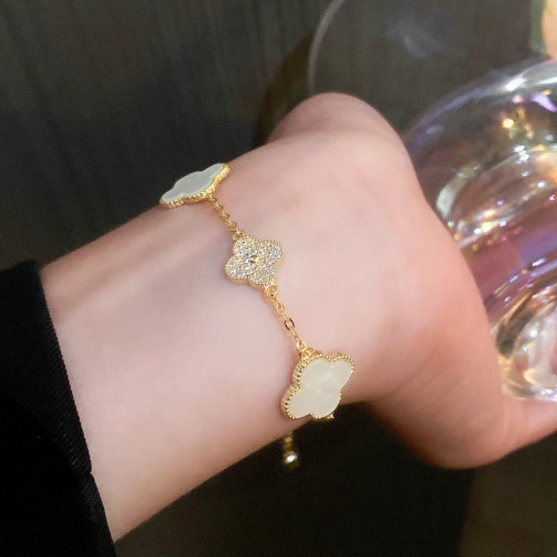 Blüten Armband